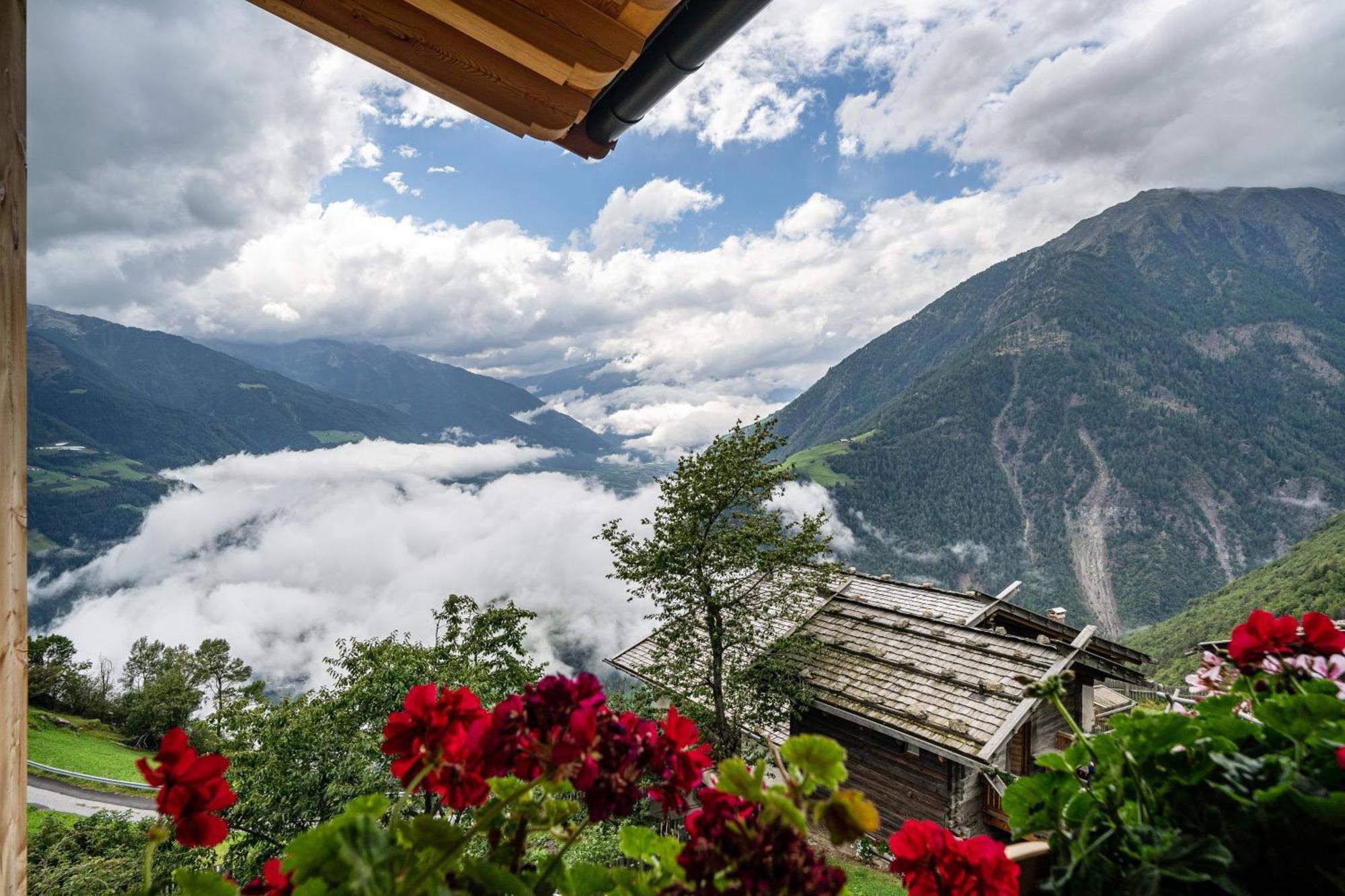 Bergsteiger Wohnung - Patleidhof Naturns Exteriör bild