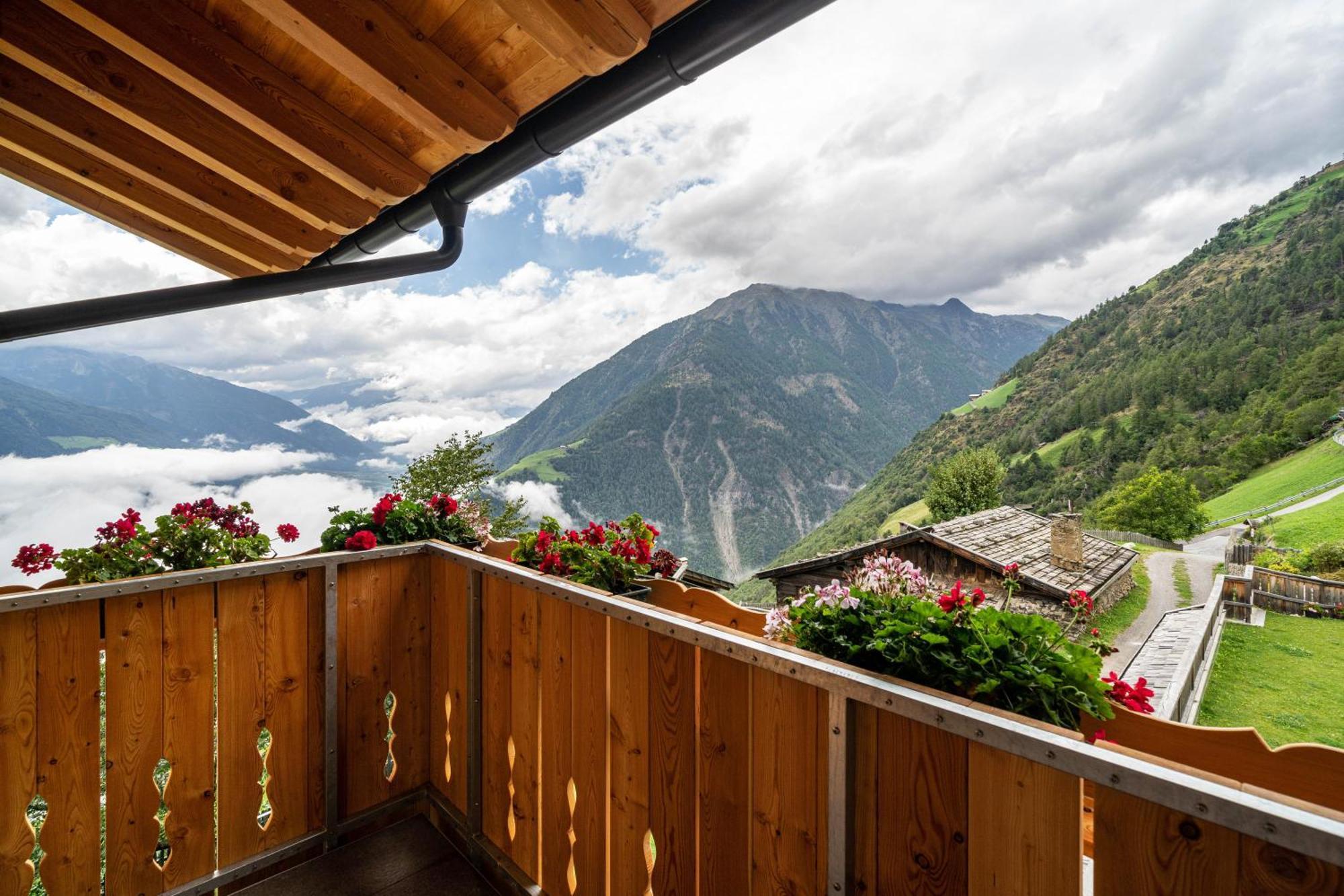 Bergsteiger Wohnung - Patleidhof Naturns Exteriör bild